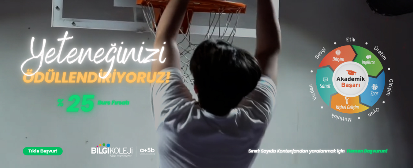 Yeteneğinizi Ödülendiriyoruz!